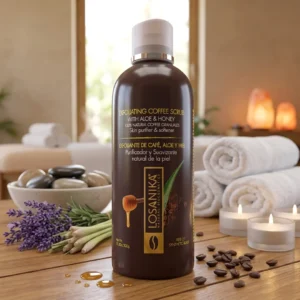 Exfoliante de Café, Aloe y Miel de 500gr - Losánika
