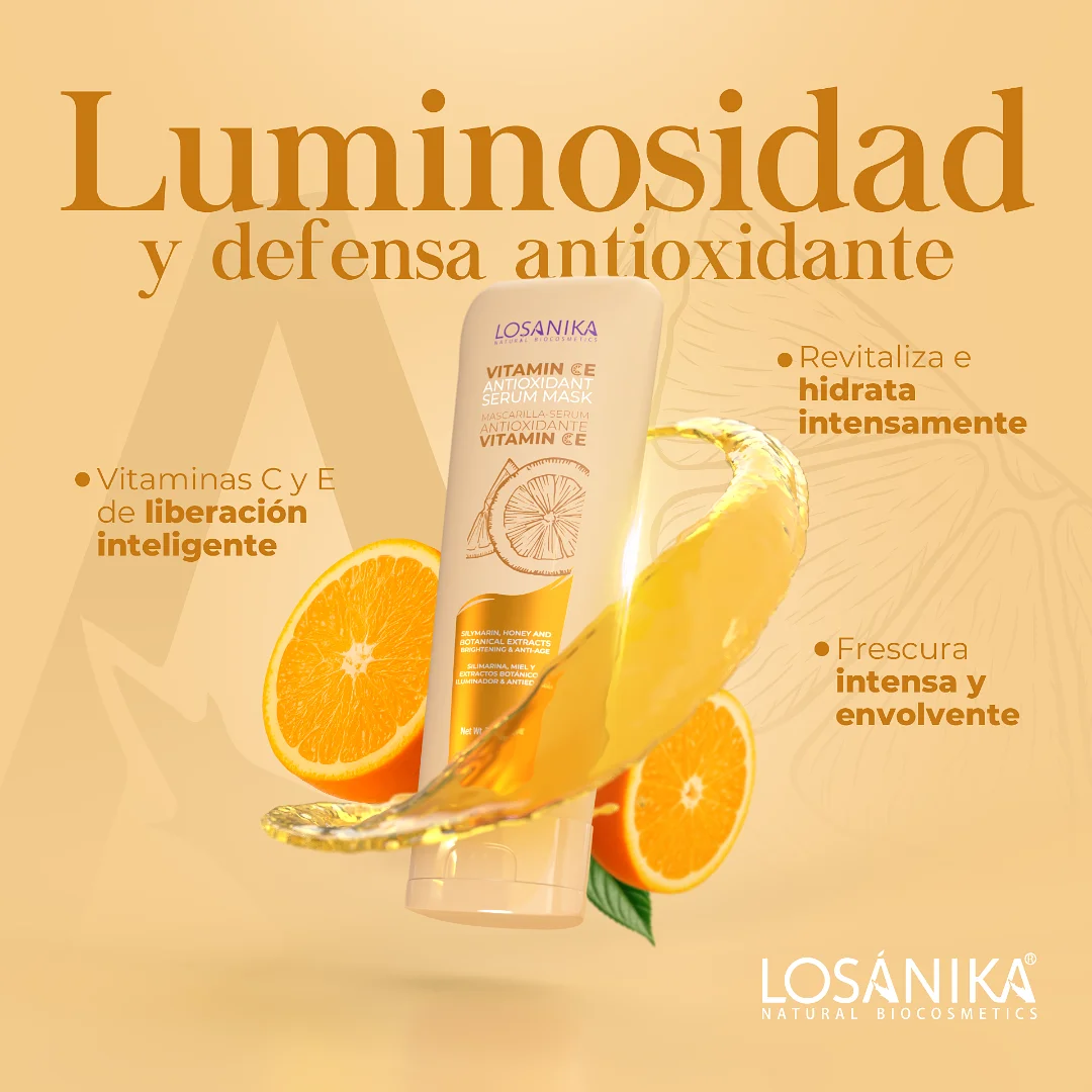 Mascarilla Serum Antioxidante De Vitamina CE