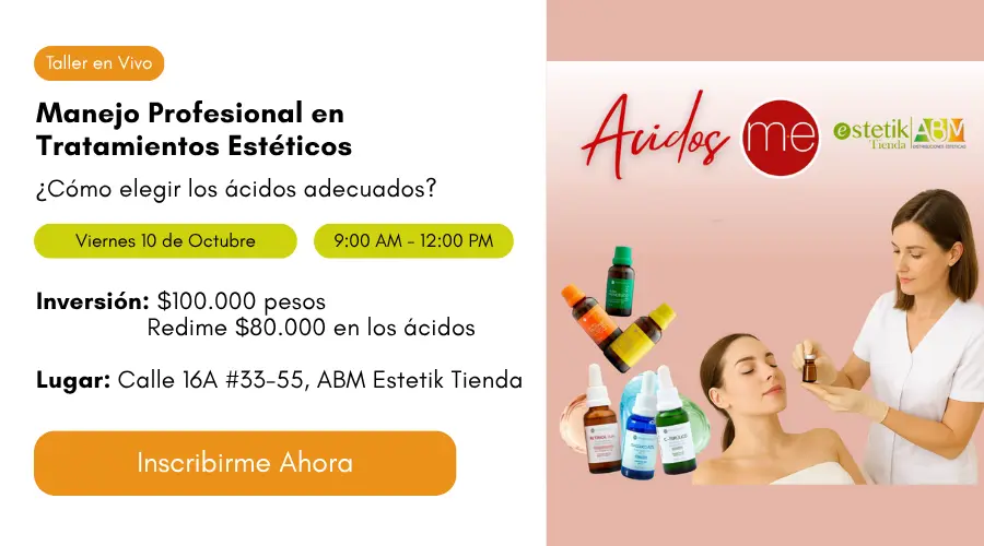 Taller Manejo Profesional en Tratamientos Estéticos