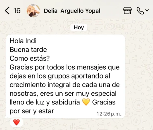 Delia Arguello Testimonio