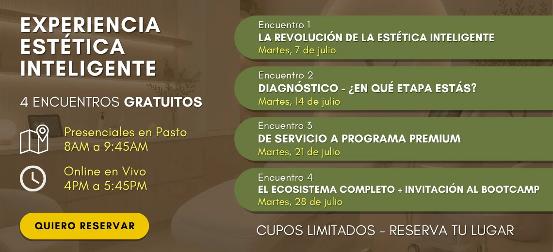 Encuentros Estética Inteligente en Julio