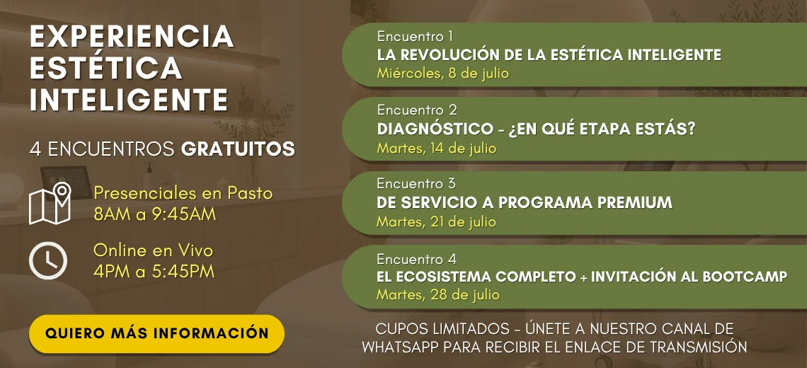 Encuentros Estética Inteligente en Julio